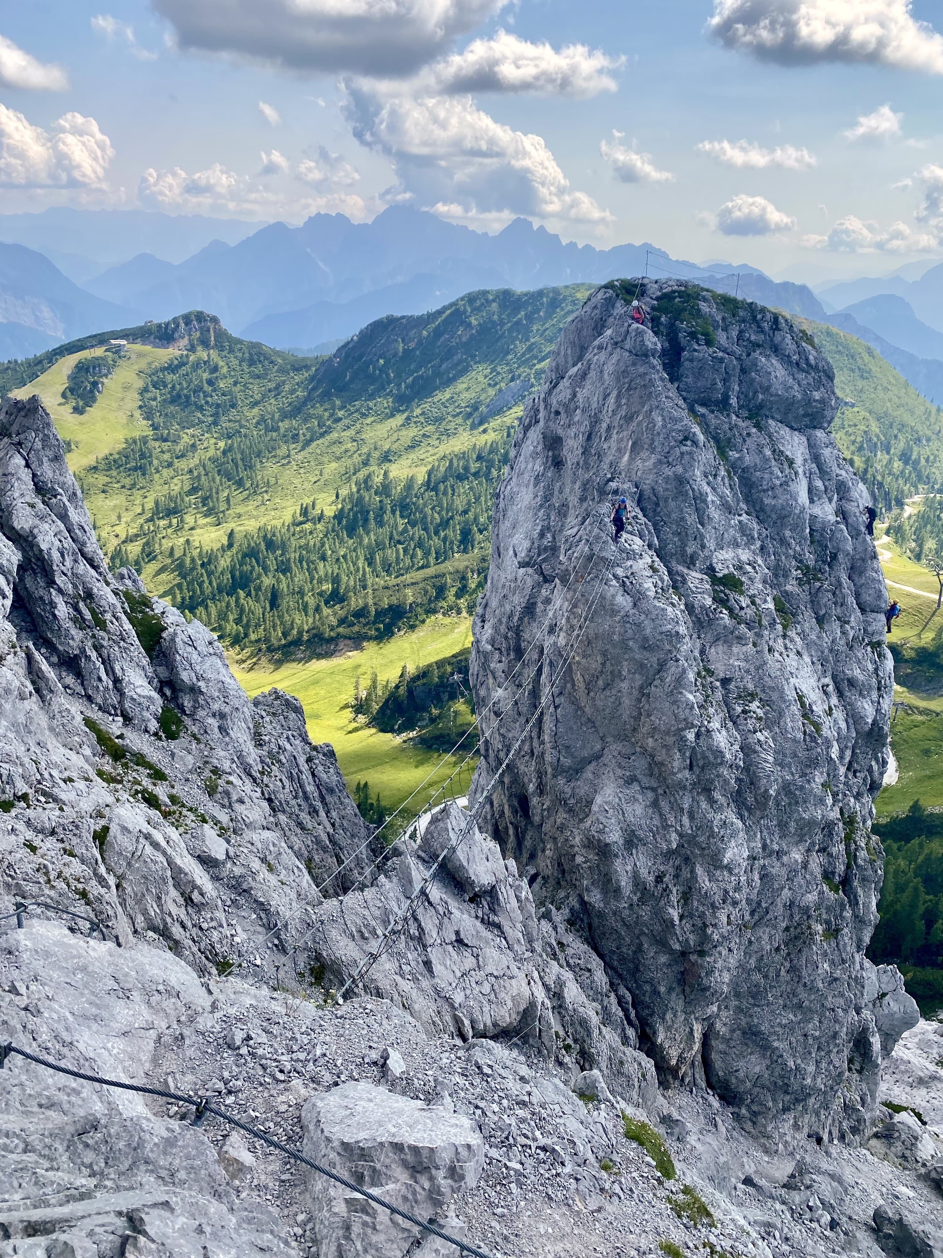 Nassfeld: Däumling Klettersteig